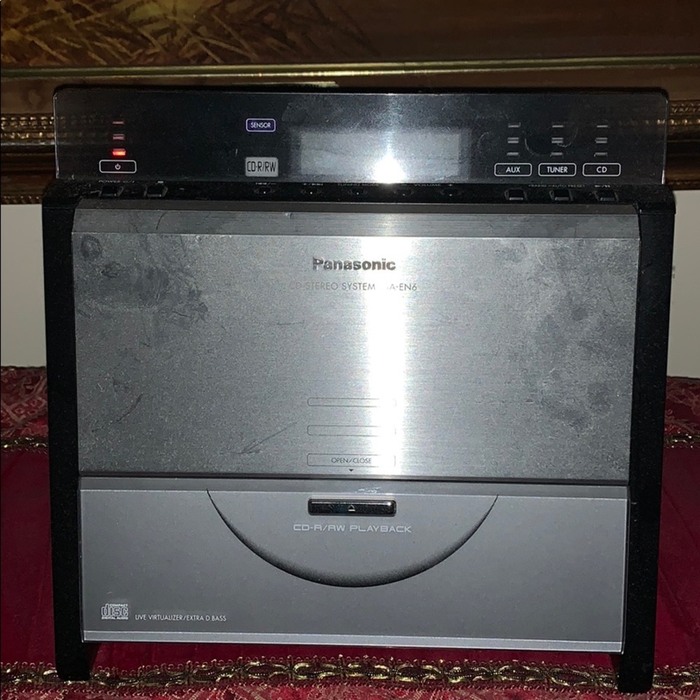 Panasonic CD stereo system